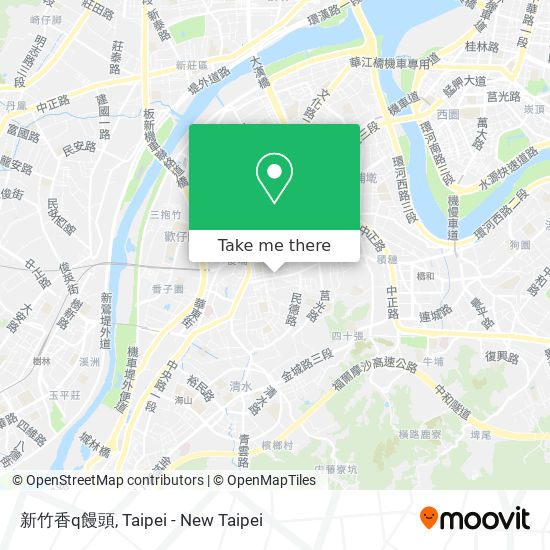 新竹香q饅頭 map