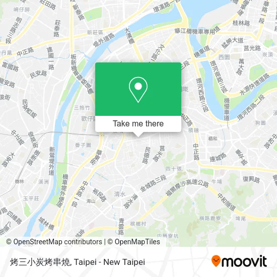烤三小炭烤串燒地圖