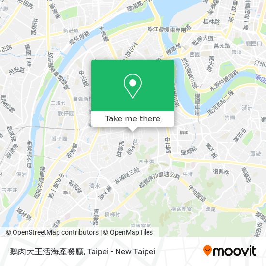 鵝肉大王活海產餐廳 map