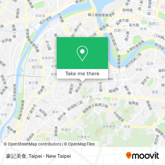 豪記美食 map