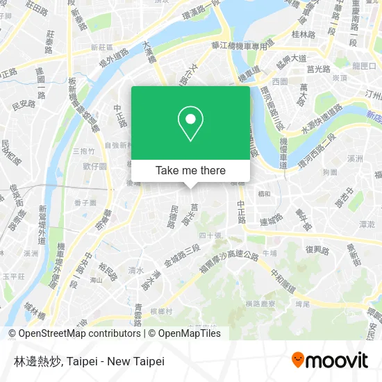 林邊熱炒地圖