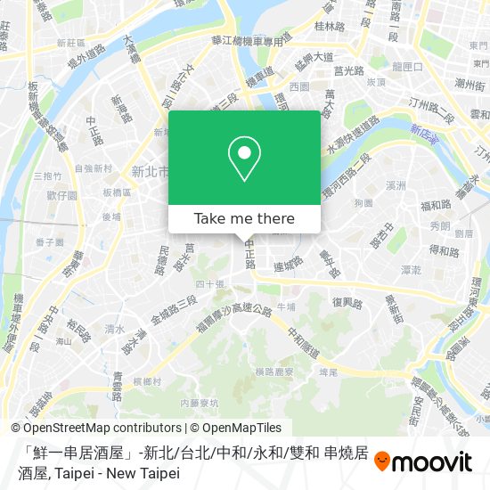 「鮮一串居酒屋」-新北/台北/中和/永和/雙和 串燒居酒屋 map