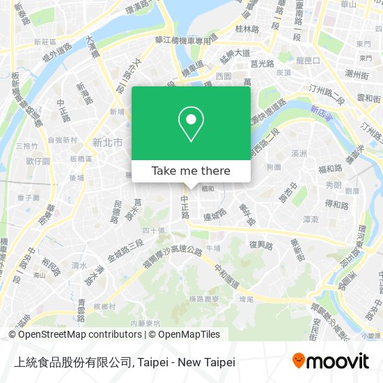 上統食品股份有限公司 map