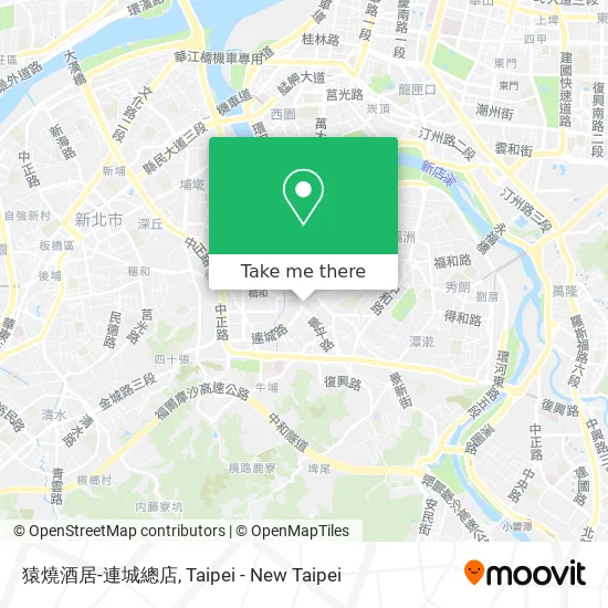 猿燒酒居-連城總店地圖