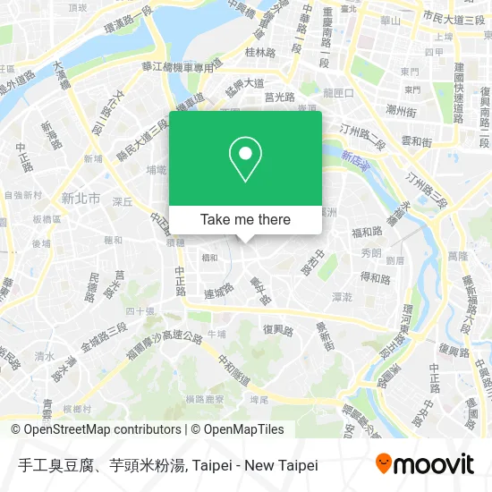 手工臭豆腐、芋頭米粉湯 map