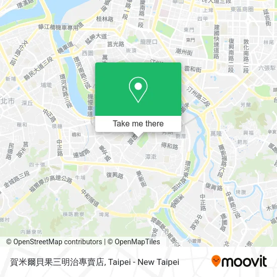 賀米爾貝果三明治專賣店地圖