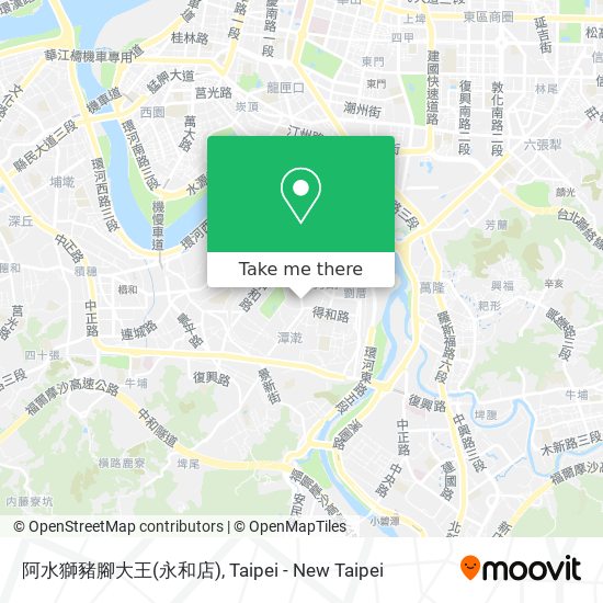 阿水獅豬腳大王(永和店) map