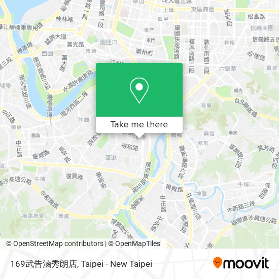 169武告滷秀朗店地圖