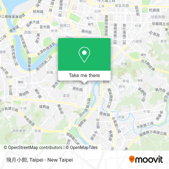 飛月小館地圖