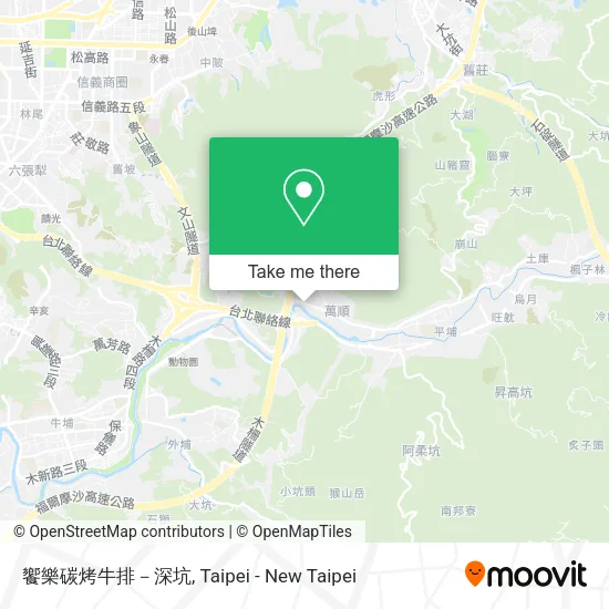 饗樂碳烤牛排－深坑 map