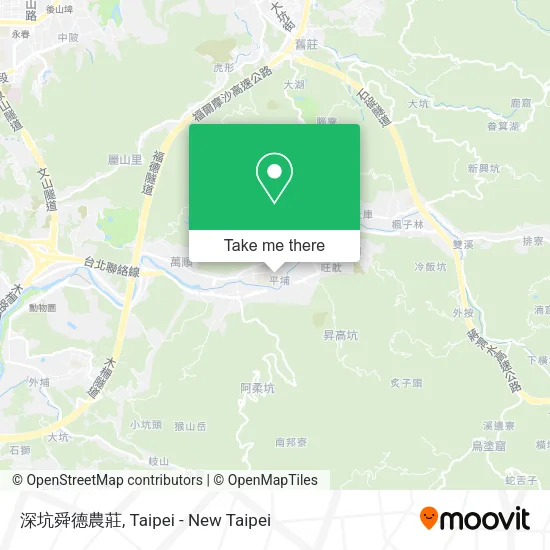 深坑舜德農莊 map