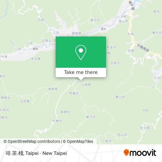 啡.茶.棧地圖