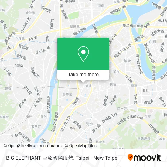 BIG ELEPHANT 巨象國際服飾地圖