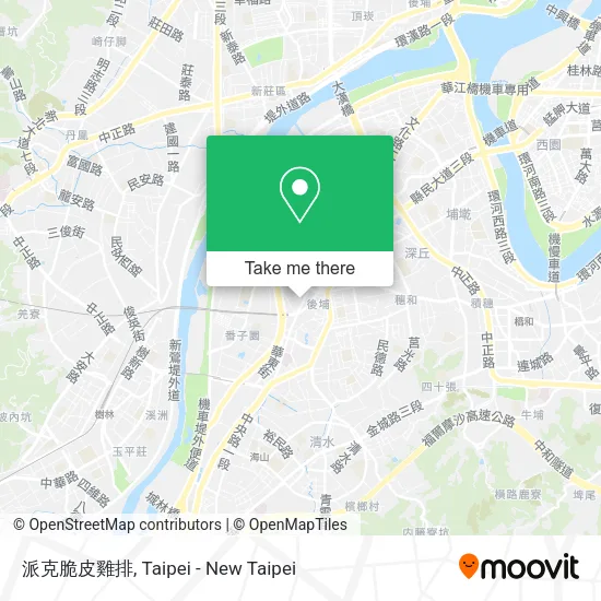 派克脆皮雞排地圖