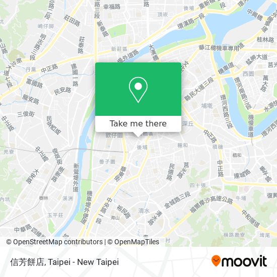 信芳餅店 map