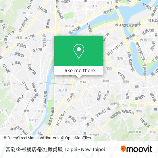 富發牌-板橋店-彩虹雜貨屋 map