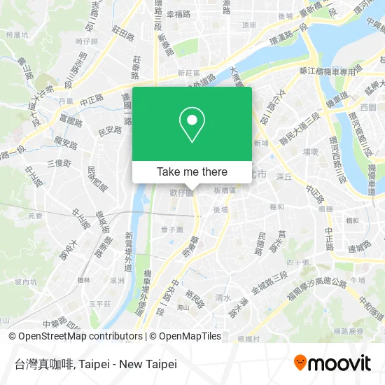 台灣真咖啡 map