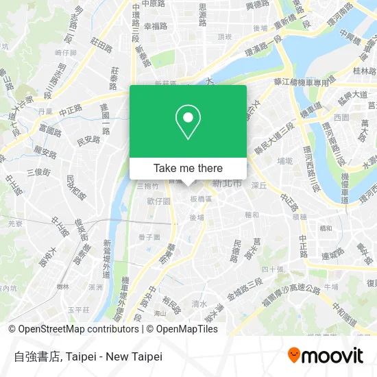 自強書店 map