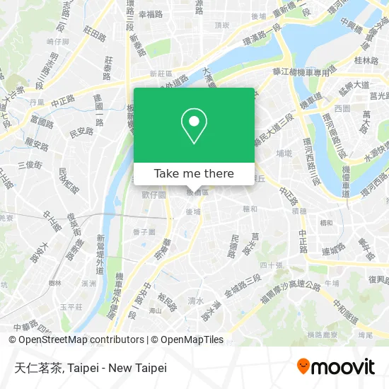 天仁茗茶地圖