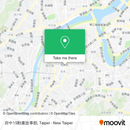 府中15動畫故事館地圖