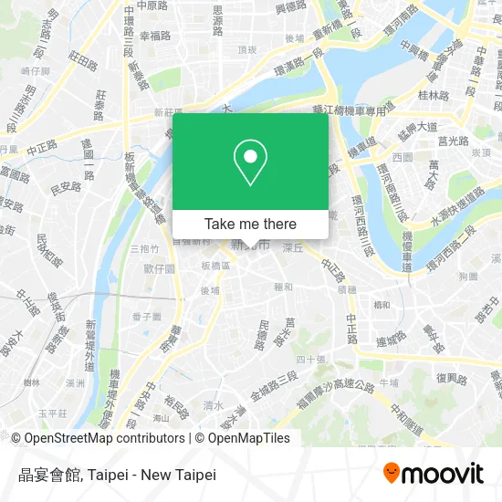 晶宴會館地圖