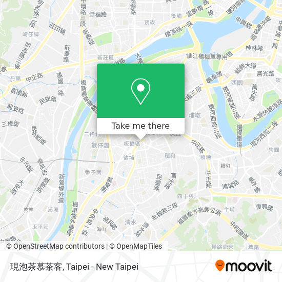 現泡茶慕茶客 map