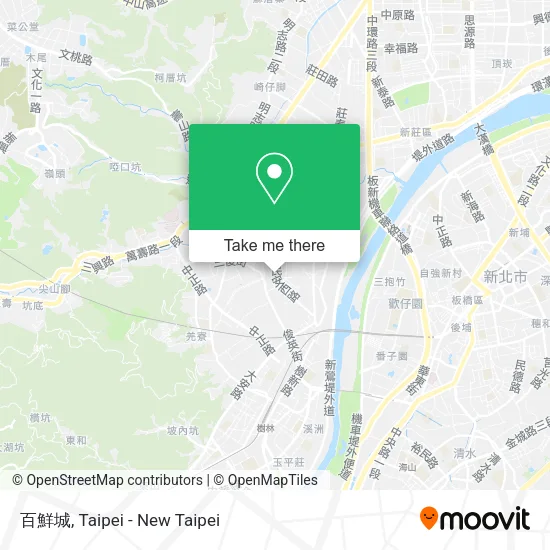 百鮮城 map