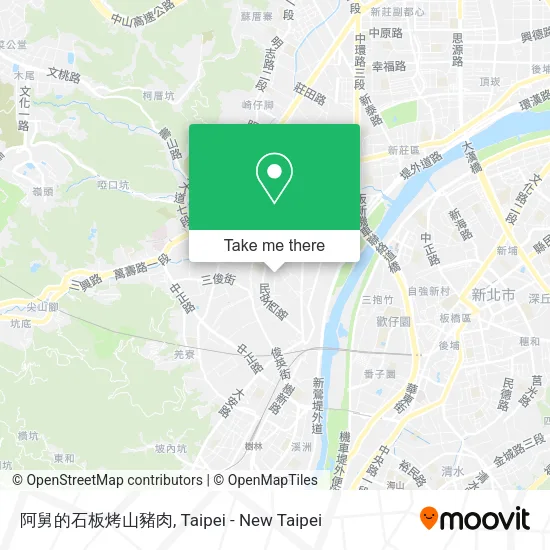 阿舅的石板烤山豬肉 map