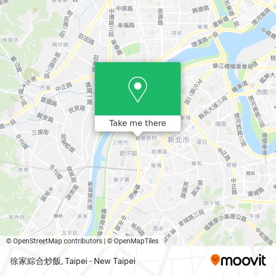 徐家綜合炒飯 map