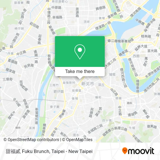 甜福貳 Fuku Brunch map