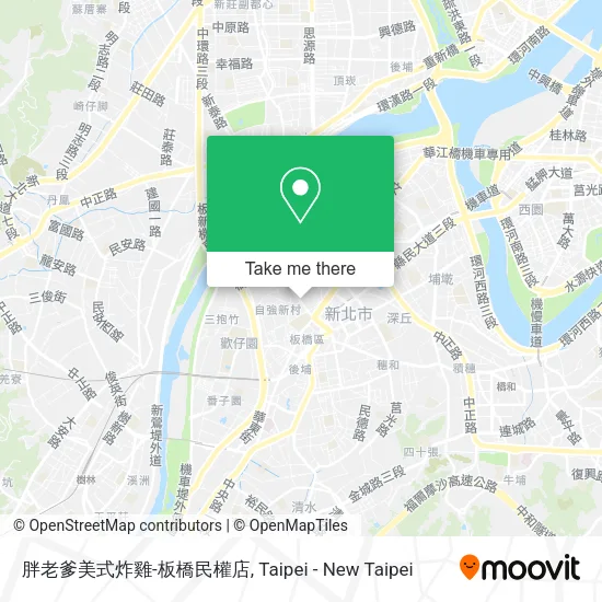 胖老爹美式炸雞-板橋民權店 map