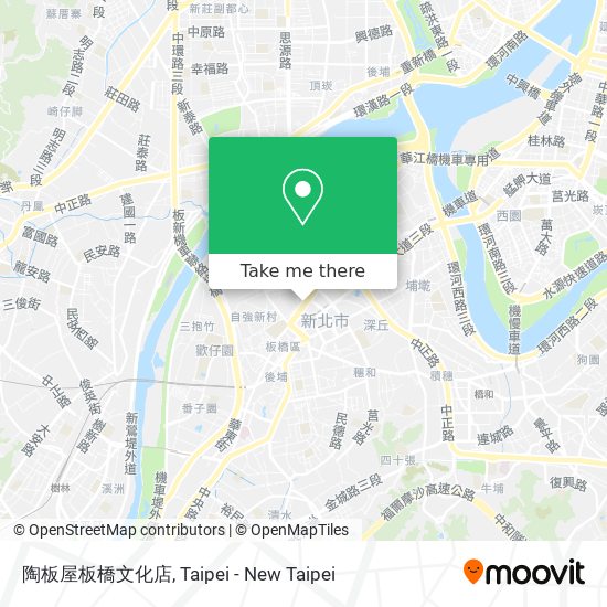 陶板屋板橋文化店 map