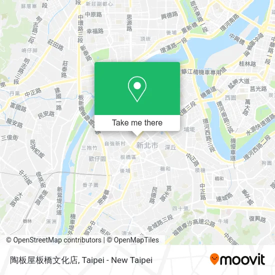 陶板屋板橋文化店 map