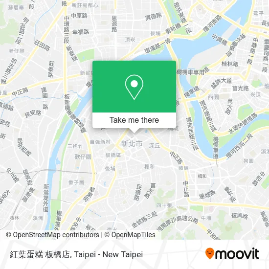 紅葉蛋糕 板橋店 map