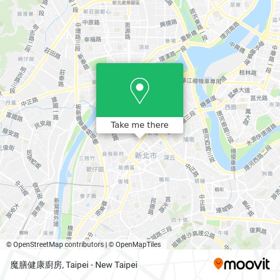 魔膳健康廚房 map