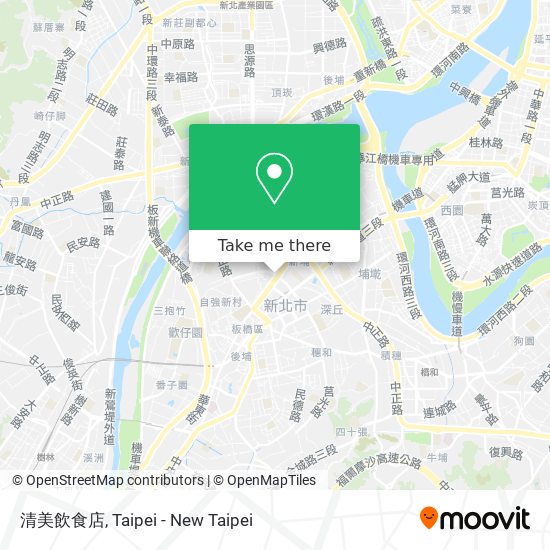 清美飲食店 map