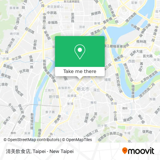 清美飲食店 map