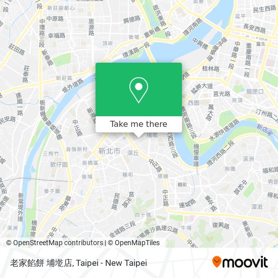 老家餡餅 埔墘店 map