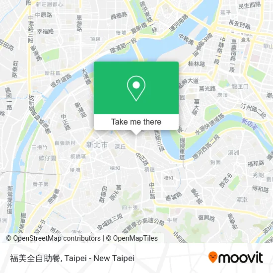 福美全自助餐地圖