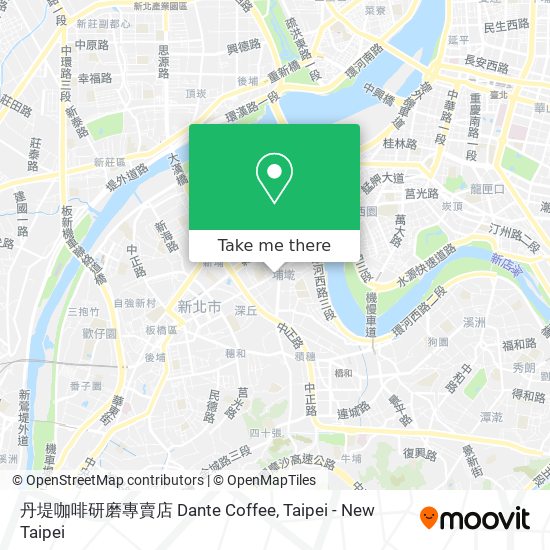 丹堤咖啡研磨專賣店 Dante Coffee map