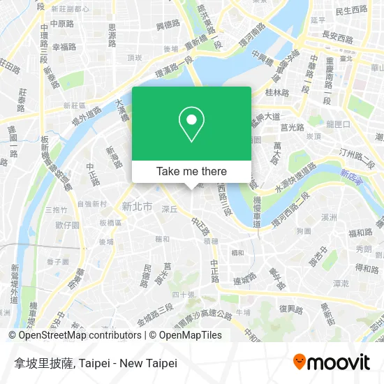 拿坡里披薩地圖
