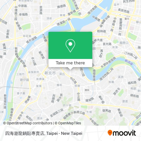 四海遊龍鍋貼專賣店 map