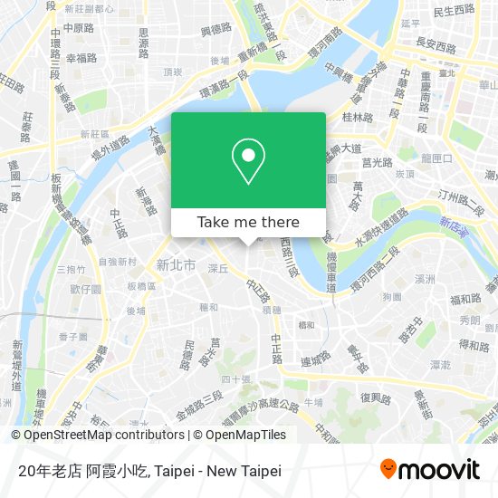 20年老店 阿霞小吃 map