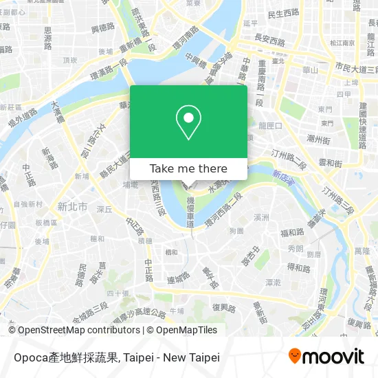 Opoca產地鮮採蔬果 map