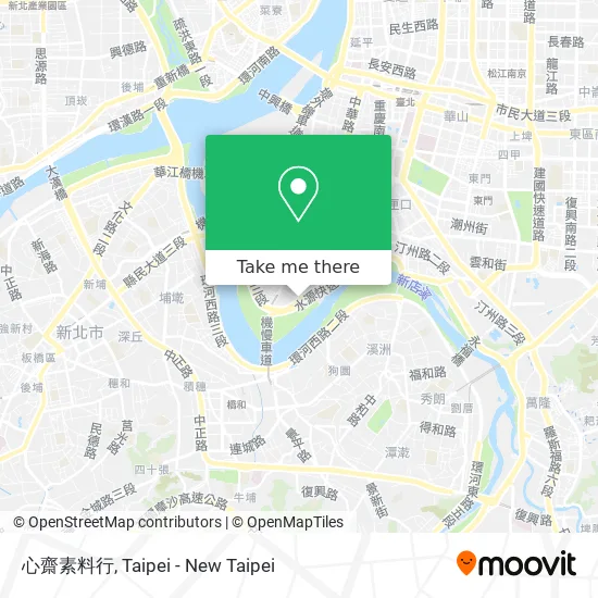 心齋素料行 map