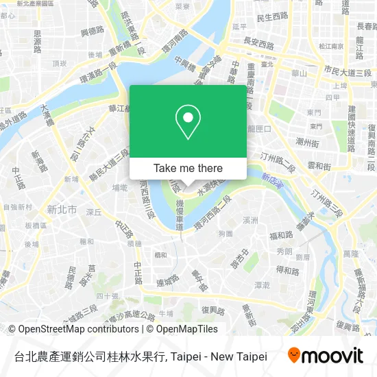 台北農產運銷公司桂林水果行地圖