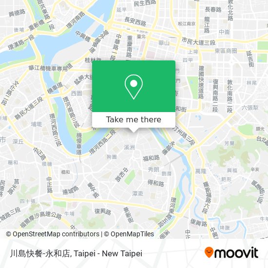 川島快餐-永和店 map