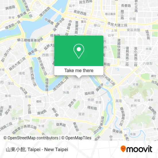 山東小館 map