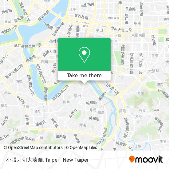 小張刀切大滷麵 map