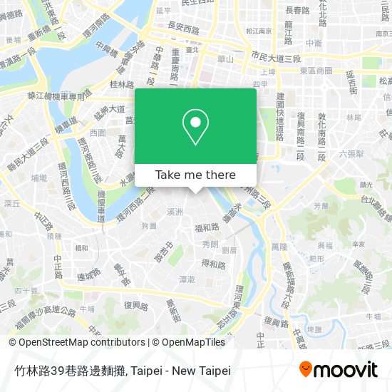 竹林路39巷路邊麵攤 map